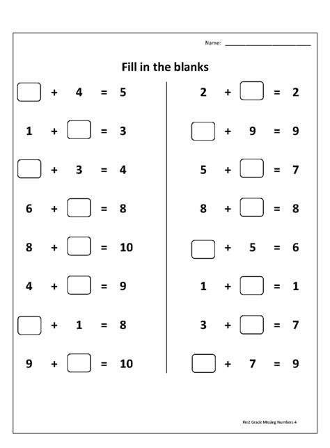1st grade math worksheets arranged according to grade 1 topics. Worksheets for 1st Grade Math | Activity Shelter