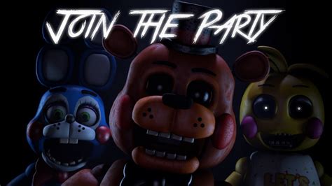 Sfm Fnaf Join The Party Short Youtube