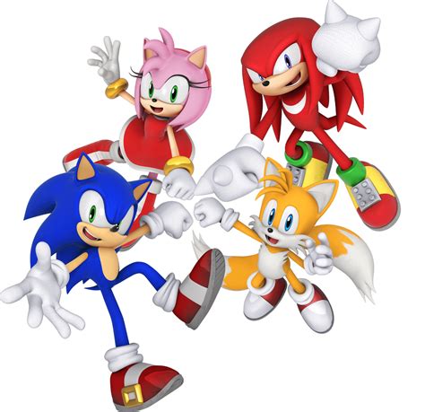 Sonic And His Friends Render By Jazthemurderdrone On Deviantart