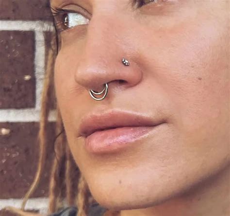 Double Nose Piercing A Complete Guide To Opposite Side Placement