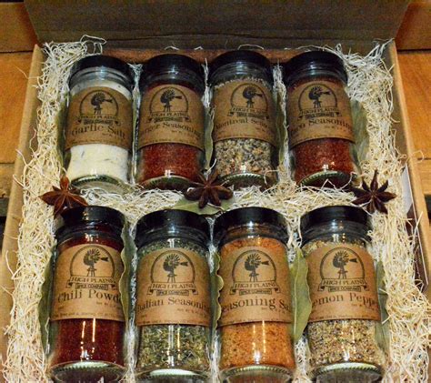 Standard Spice Blends Bbq Rub And Spices T Set Of 8 T Set By