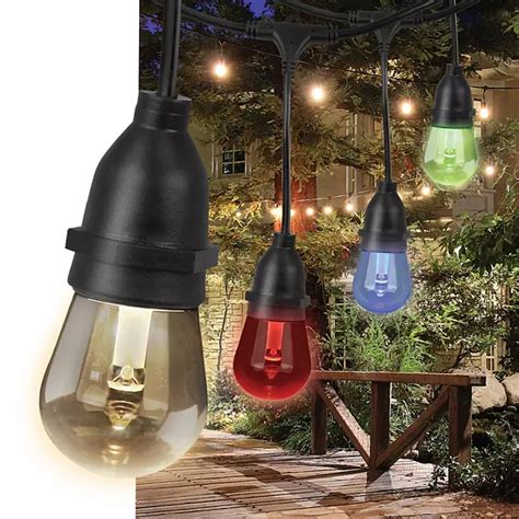 Feit Electric 30 Color Changing Led String Lights 15 Bulbs Sams Club