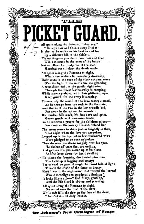 Civil War Poetry Music And Songs Of The 1860s