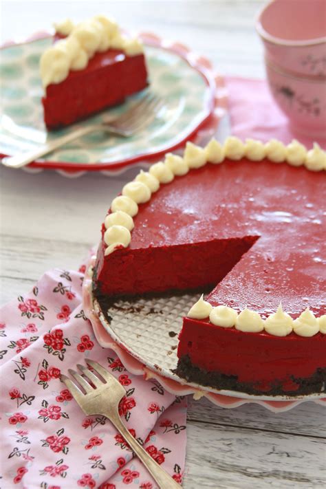 New York Style Red Velvet Cheesecake Layer Cake Parade