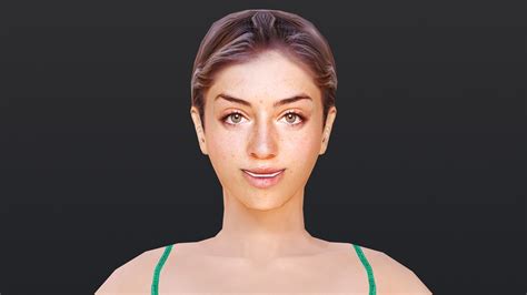 Woman 1 To 5 With 52 Animations 32 Morphs 3d Model Collection Cgtrader
