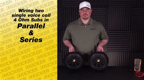 Please note that when wiring multiple. Subwoofer Wiring: Wiring 2 SVC subs in Series and in Parallel - YouTube