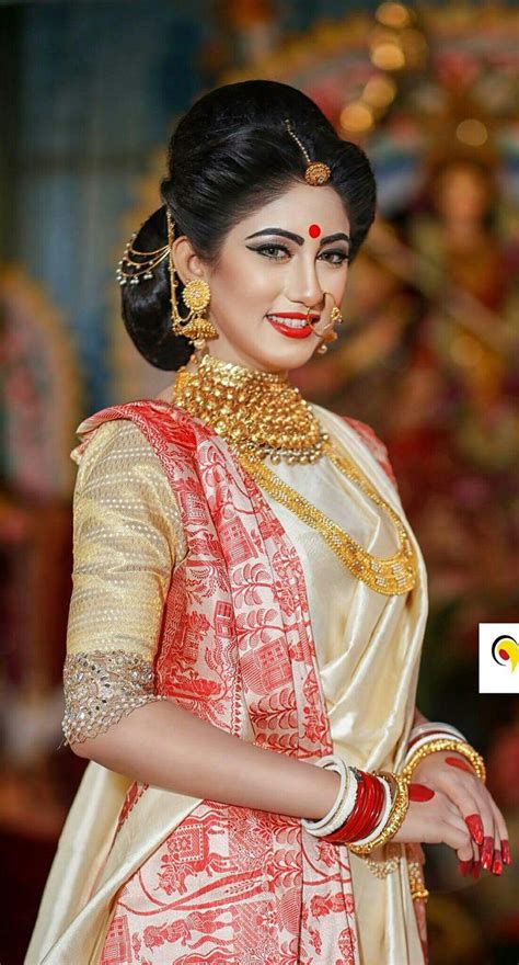 14 Best Bengali Bridal Makeup Images On Pinterest Bengali Bridal
