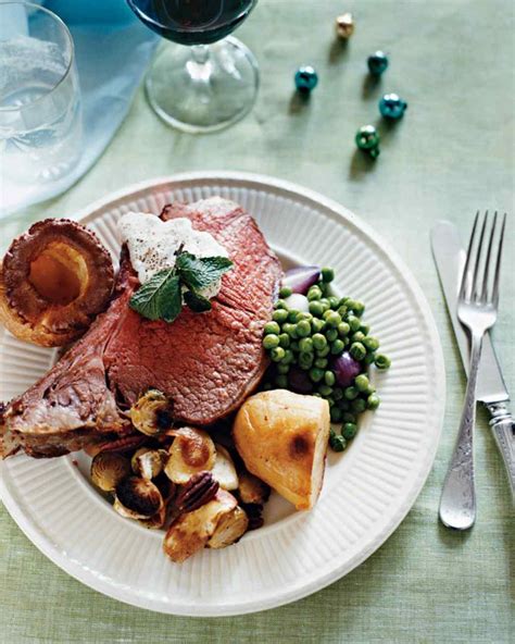 Carefully slice fat cap off the top of the roast, leaving the back edge intact (this way you can marinate the beef and then place. Horseradish Cream for Standing Rib Roast | Recipe | Roast ...