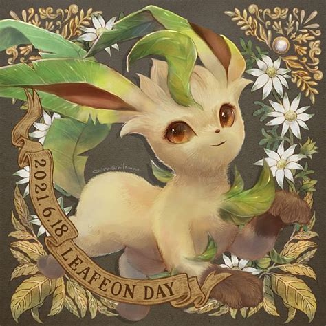 Leafeon Pokémon Wallpaper By Nilomne 3672861 Zerochan Anime