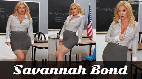 Savannah Bond Bio Age Height Career Facts Net Worth Photos