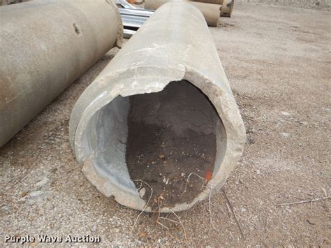 8 Concrete Culvert Pipes In Burlington Ks Item Fk9219 Sold