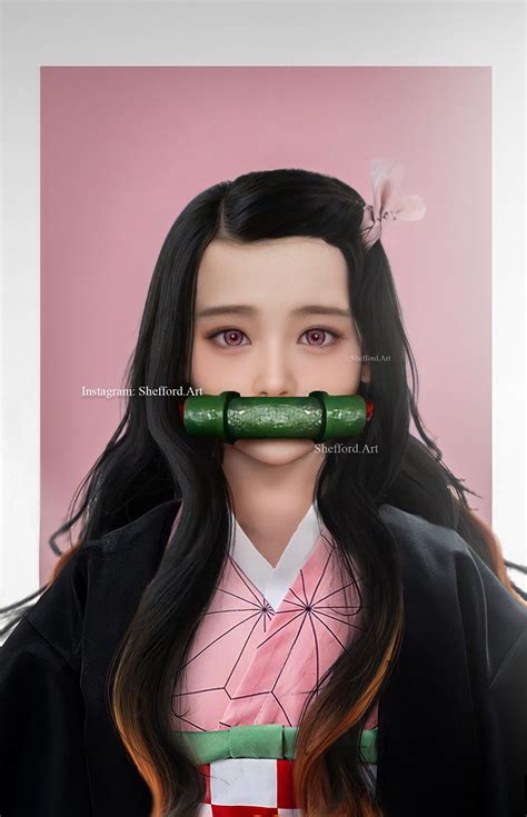 Realistic Nezuko Kamado Rkimetsunoyaiba