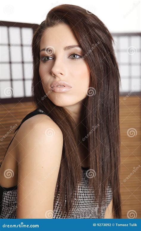 Portrait Of Beautiful Top Model Stock Photography Image 9273092