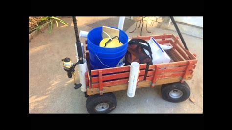 Diy How To Make A Surf Fishing Cart Youtube