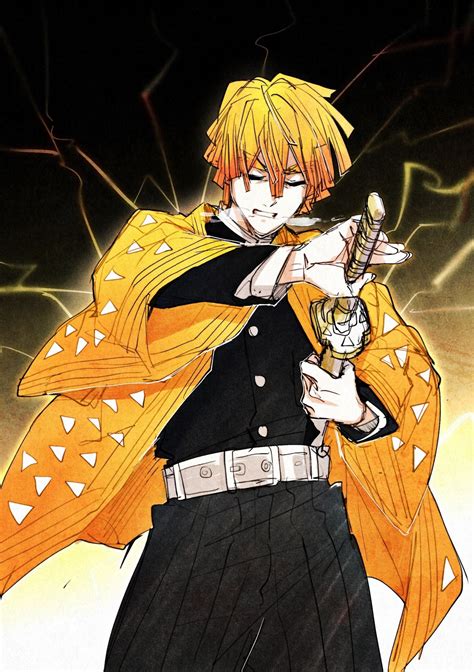 May i request zenitsu x demon slayer reader fluff. Agatsuma Zenitsu - Kimetsu no Yaiba - Image #2848475 ...