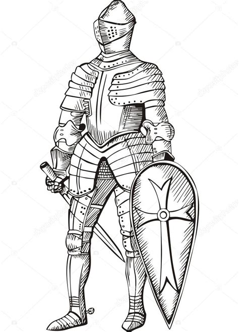 Medieval Knight Stock Vector Image By ©rorius 32016103