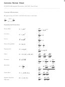 Distributing my calculus cheat sheets. Fillable Calculus Cheat Sheet printable pdf download
