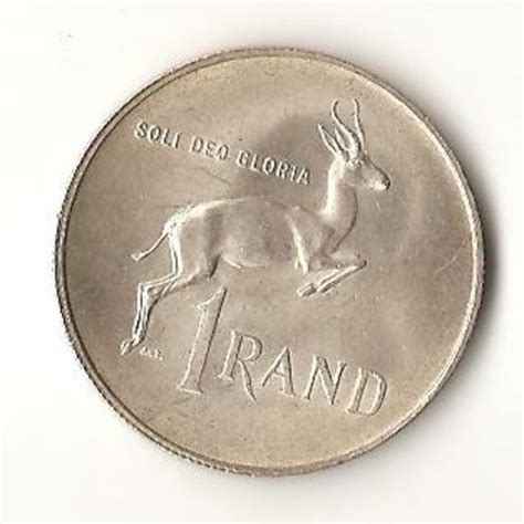 Other Republic Of South Africa Coins R Coin Soli Deo Gloria Was Sold For R On