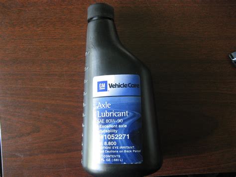 Fs For Sale Gm Nos 80w 90 Limited Slip Rear Axle Lubricant 1052271