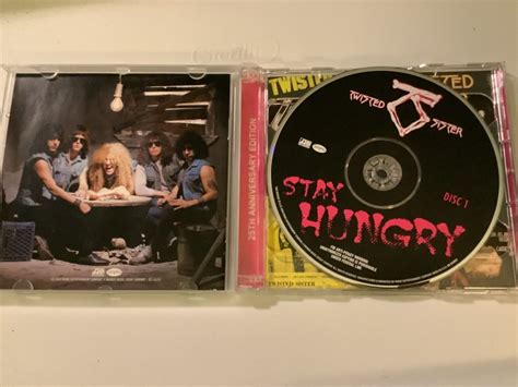 Cd Twisted Sister Stay Hungry 25th Anniversary Edition 2 Disc Rhino Dee Snider Ebay