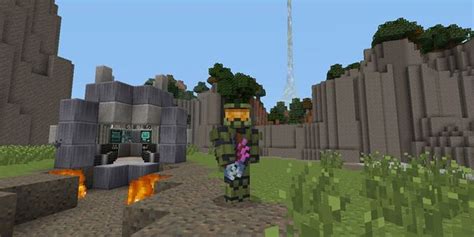 Minecraft On The Xbox 360 Will Soon Get A Halo Texture Pack