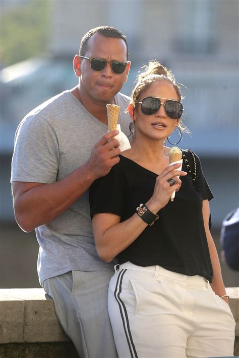Literally Just J Lo And A Rod Looking Fine And Eatin Ice Cream