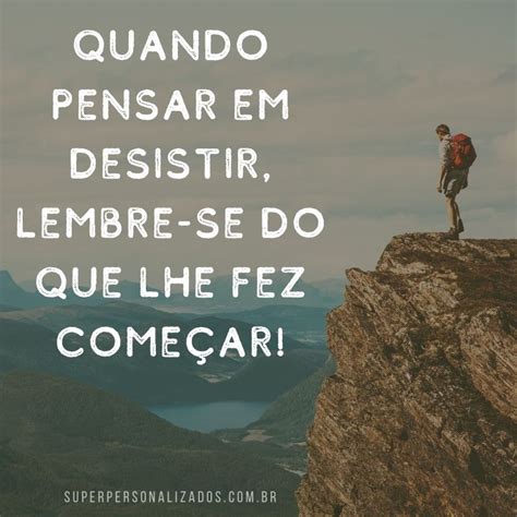 Mensagem de motivação para não desistir