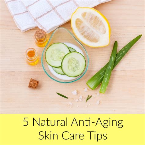 5 Natural Anti Aging Skin Care Tips A Nation Of Moms