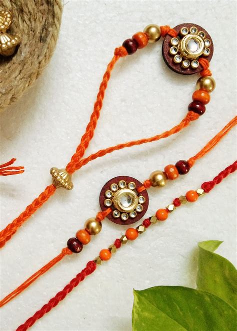 Get Two Multicolor Rakhi And Lumba Set At 500 LBB Shop