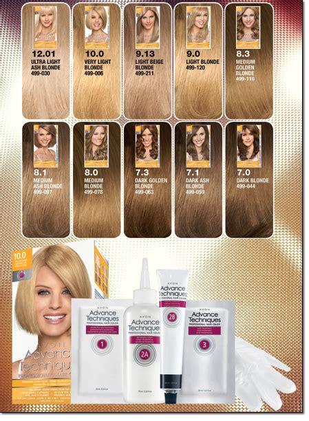 Lorig's Avon Diaries...: Avon Hair Color Shades