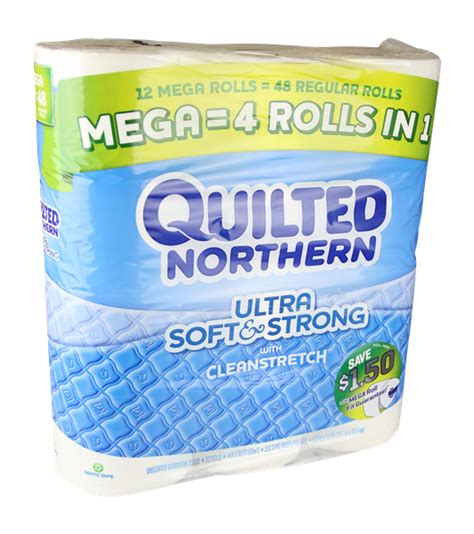 Quilted Northern Ultra Soft And Strong Mega Bath Tissue With Cleanstretch