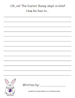 These easter topics will help inspire your students to write about the easter season. Classroom Freebies Too: Differentiated K-5 Spring/Easter ...