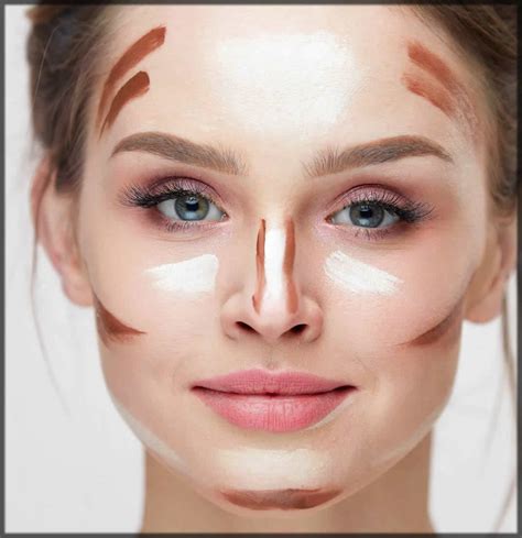 How To Contour Your Face With Makeup Tutorial Saubhaya Makeup