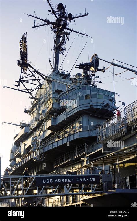 Uss Hornet Museum In San Francisco Ca Stock Photo Alamy