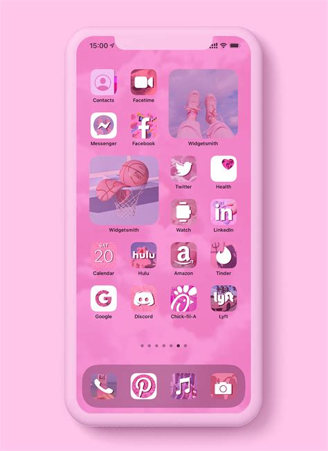 Pink Aesthetic App Icons Aesthetic Pink Icons For Ios 14 Free 💞
