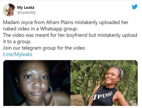 Ghanaian Female Teacher Mistakenly Uploads Her Nᾶkẽt Video In A