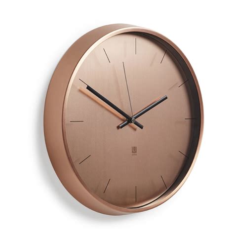 Attractive Copper Wall Clock