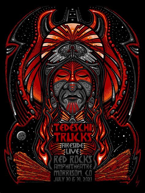 2021 Tedeschi Trucks Band Red Rocks Zen Dragon Gallery