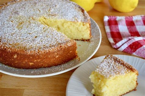 Italian Lemon Ricotta Cake Light And Moist Recipe Recipe Lemon