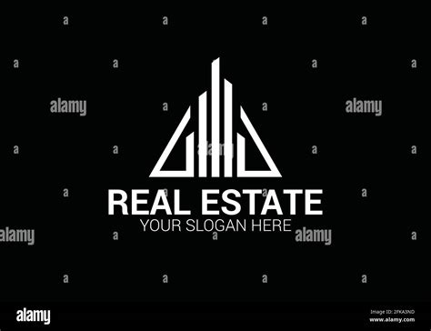 Creative Real Estate Logo Design Templet Vector And Illustration Sign