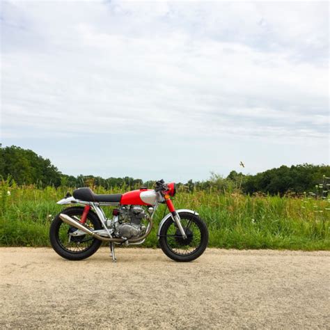 1972 Honda Cb350 Cafe Racer Cb 350 Custom Cafe Racer Motorcycles