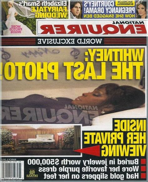 Whitney Houston Body In Casket Photos