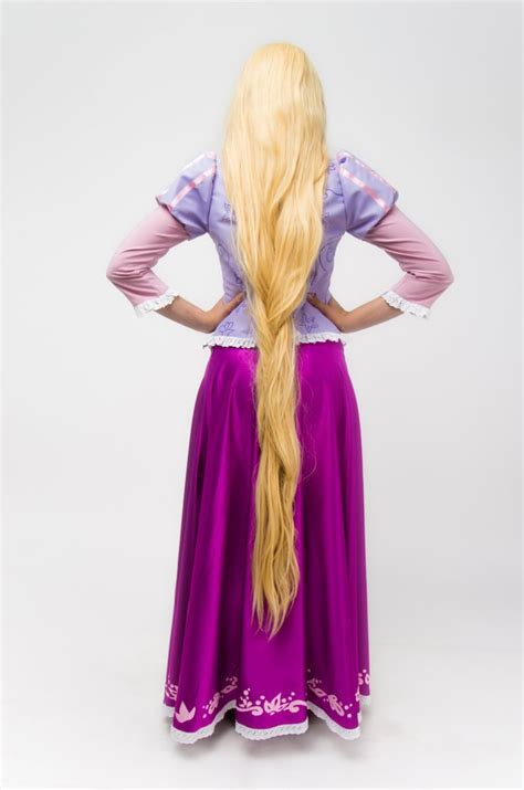 Rapunzel Cosplay Costume Adult The Tangled Halloween Etsy
