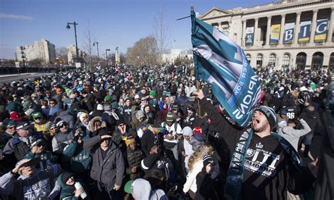 Philadelphia Eagles And Fans Celebrate Super Bowl Win With Parade In