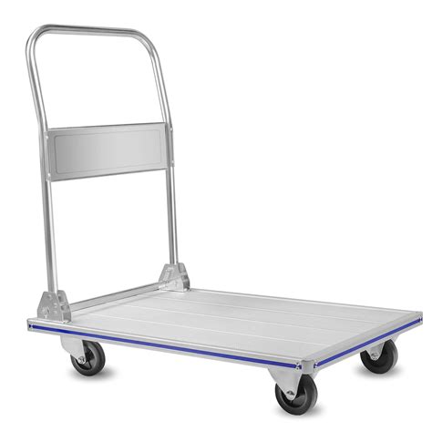 Buy Platform Truck Folding Heavy Duty Aluminum Platform Cart Push Cart