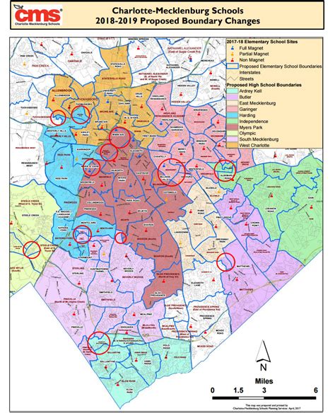 Cms High School Boundary Map