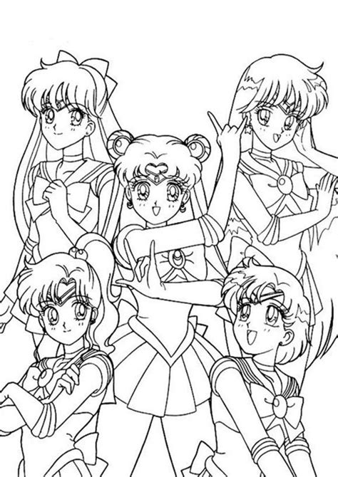 Free Easy To Print Sailor Moon Coloring Pages Sailor Moon Coloring