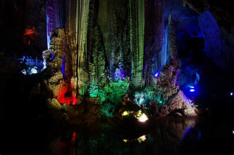 Silver Cave In Yangshou County Guilin China Stock Photo Image Of