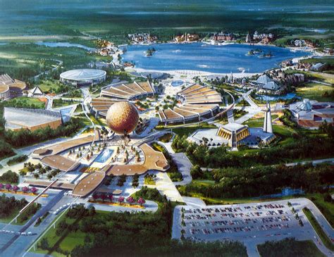 Walt Disney World Epcot Concept Art Disney Concept Art Epcot Disney