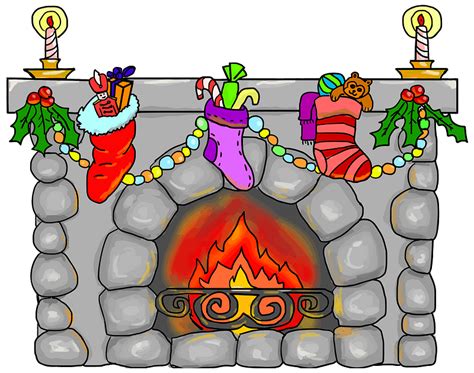 See more ideas about fireplace stockings, christmas holidays, christmas decorations. Fireplace with Stockings Hung and Christmas Decorations ...